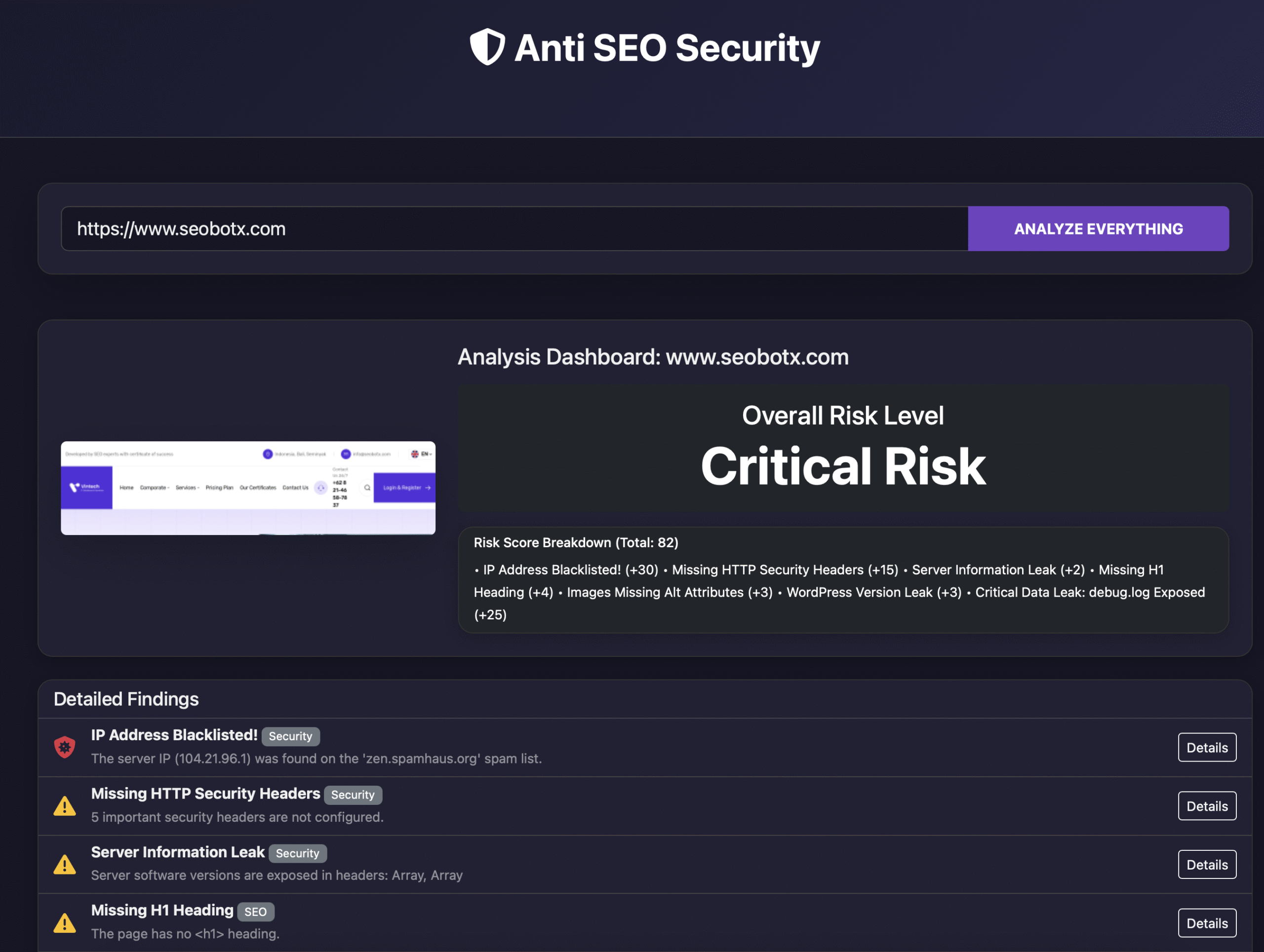anti seo security