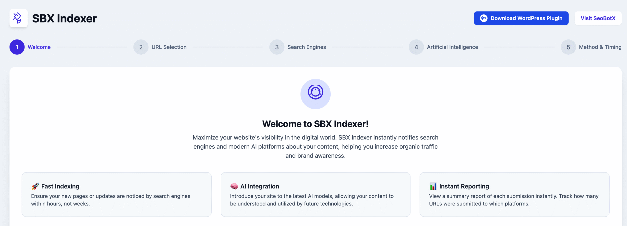 site indexer